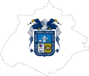 Aguascalientes State, Mexico map and flag