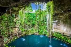 Ikkil Cenote, Yucatan State, Mexico