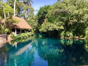 Las Estacas Natural Water Park, Morelos State, Mexico